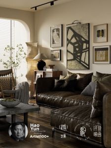 Vintage Style French Luxury Mural