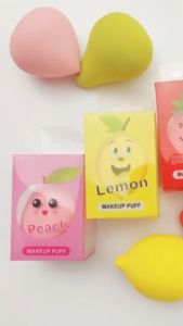 Harga Grosir - Makeup Puff Lembut Lucu / Spons Beauty Blender Fruit