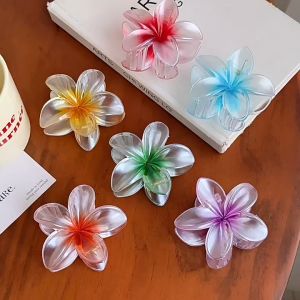 Jepit Bunga Kamboja Kecil Flowers Aksesoris Fashion Wanita Korea Salon Aesthetic