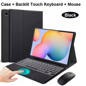 Case for Samsung Tab S6 Lite 10.4 Inch Bluetooth Keyboard Cover for Galaxy Tab S6 Lite SM-P620/P625/P613/P619/P610/P615/P617