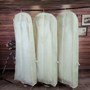 【COD + Local Seller】180cm Foldable Storage Bag Cover Home Dress Clothes Garment Suit Cover Case For Bridal Wedding Dress Dustproof Bag Protector