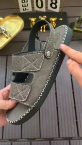 Dép sandal fashion nam thời trang kiểu dáng trẻ trung đế đúc liền khâu chỉ toàn bộ chắc chắn A6