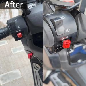 MOWOK For kawasaki Z900 Z750 Z800 Z1000 Z650 Z400 Z250 Z300 Z1000SX Mototcycle CNC Switch Button Turn Signal Switch Key cap & Emergency light switch