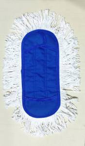 ผ้าถูพื้นขนาด 12 นิ้ว สีขาว (เฉพาะผ้าเท่านั้น)