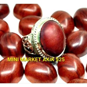 Batu cincin akik kayu Nogosari Original 100%
