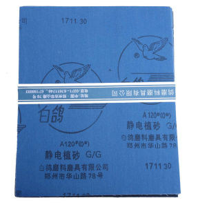 Zhengzhou White Pigeon Gauze 46 60 80 100 120 150 180 No. 240 Mesh Polishing Rust Removal Polishing Abrasive Band