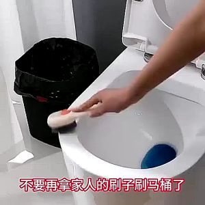 Chổi Cà Phê Đầu Cong Cán Gỗ Móc Treo Tiện Dụng - Thiết Bị Vệ Sinh Bồn Cầu Dễ Dàng Vệ Sinh