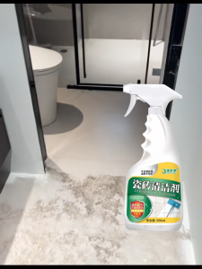 10 years of heavy dirt 1S removes tiles cleaner 500ML floor cleaner Gentie and non damaging to stone bathroom cleaner Spray and wipe to easily remove stains floor cleaner liquid 99.9% Anti-Bacterial toilet cleaner