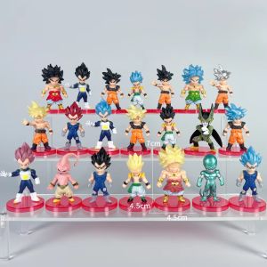 TOPTOY | Dragon Ball Z Super Saiyan Son Goku Anime Figure Son Gohan Vegeta Broly Piccolo Majin Buu Set Action Figurine Model Gifts Toy