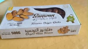 Chà là nguyên cành Sanwan Tunisia 500g/ Khô tự nhiên không qua sấy nhiệt -100% không đường và chất bảo quản