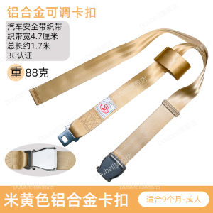 Portable Child Safety Belt for Car Bus Airplane High Speed Railway Vehicle Baby Carrier Simple Infant Back Strap Doubell DB810