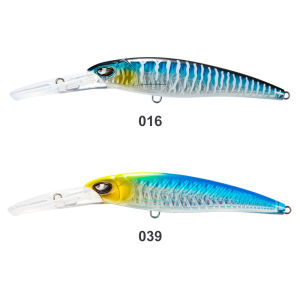 Noeby 2 Piece Trolling Minnow Fishing Lure 14cm 47g 18cm 94g Artificial Bait Thicker Fish Bone Deep Diver Floating Fishing Lure