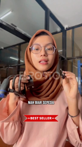 ELROSTO Kunci Gembok Sepeda Kabel Baja Anti Maling