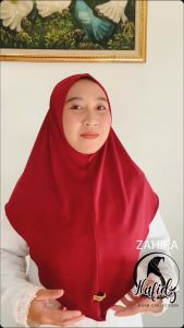 𝐇𝐚𝐟𝐢𝐝𝐳 - HIJAB INSTAN BERGO ZAHIRA KERUDUNG INSTAN ZAHIRA JERSEY PREMIUM