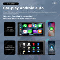 NaviFly 5.5" Motorcycle Screen Wireless CarPlay Motorcycle GPS Navigation Android Auto Moto Multimedia Player Waterproof TPMS BT. 