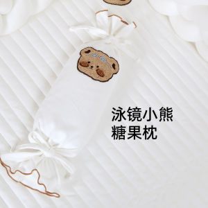 Natural Cassia Seed Candy Pillow for Newborn Babies Side Sleeping Anti-Vomiting Milk Baby Pillow Soft Comfortable Infant Bedding