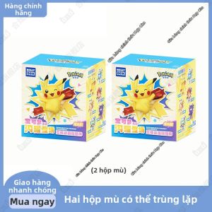 HECAN | Hộp Đồ Chơi Từ Tính Ngẫu Nhiên Pokemon Pikachu Charmander