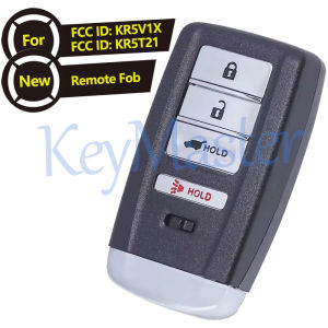 4 Buttons Smart Remote Car Key Fob 315MHz / 433MHz ID47 Chip for Acura RDX 2016-2021 MDX 2014-2020 FCC ID: KR5V1X KR5T21
