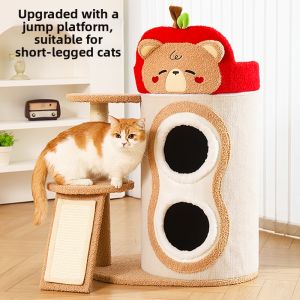 HOOPET | Four Seasons Multi-use Cat Tree & Bed For Small Cats