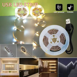 DC 5V USB LED Strips 2835 White Warm White Tira LED Strip Light TV Background Lighting Tape Home Decor Lamp 1-5m