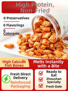 Ready-to-Eat Crispy Fish Bone Bites Snack
