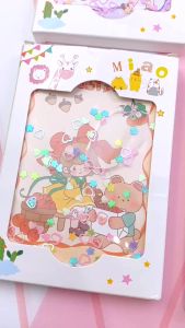 Notebook Glitter Motif Kartun Buku Tulis Anak Glitter Karakter Buku Diary Kreatif Untuk Anak Anak
