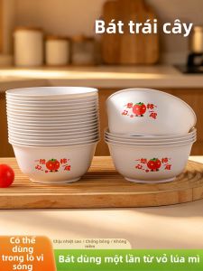 TAFUMAN | Bát Dùng Một Lần Chống Nhiệt Chịu Trọng Lượng Cao Đạt Tiêu Chuẩn Thực Phẩm