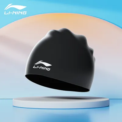 Li-Ning | Mũ Bơi Silicone Không Gây Chật Chội Thân Thiện Với Tóc Dài