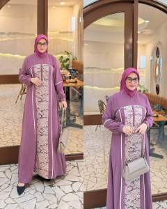 BEST SELLER AZALIA DRESS GAMIS TERBARU GAMIS LEBARAN 2025 DRESS MURAH BORDIR BUSUI GAMIS MEWAH BAYAR DI TEMPAT