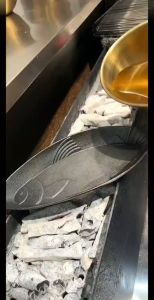 Cast Iron Fish Shaped Teppanyaki Commercial Fish Plate Crucian Carp Iron Plate Barbecue Plate