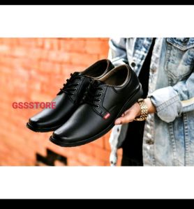 SEPATU KANTOR PRIA/SEPATU PANTOFEL WARNA HITAM PRIA