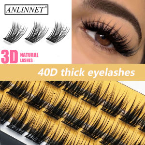 Lashes Clusters 1 Box/60 Bundles 40D/30D Natural Individual Eyelash Handmade Eyelash Bundles 3D Russia Mink Eyelashes Cilia