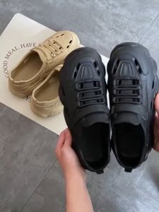 Sepatu Sendal Pria Wanita Sepatu Kasual Luar Ruangan Dalam Ruangan Sepatu Karet EVA Elastis Empuk Antislip