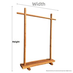 Vintage Original Wood Coat Rack