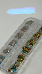 [Vainpot-SG] Pointed Back Gems Rhinestones Mix / Nail Art Rhinestones | Multicolour Mixed Size Nail Decos