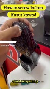 Kasut Ladam Besar Besi Untuk Kasut Kawad Ladam U satu pair 2pcs with 6 screw