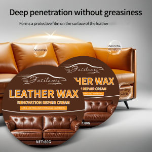 Universal Conditioner for Sofas Bags & Cars Moisturizing & Protective Treatment Shiny Finish PVC-Free Ideal for Home Leathe