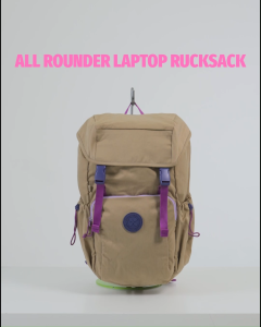 Exsport All Rounder Laptop Rucksack Black