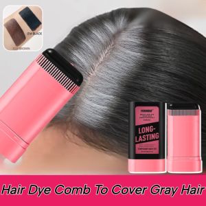 One-Time Hair Dye Stick Doesnt hurt hair stain hair coloring stick cover gray hair Hairline Powder Concealer