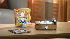 Fisher-Price Rockin’ Record Player Musical Toy For Preschool Pretend Play