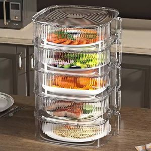 Insulated Food Cover New Home Use Dish Box Kitchen Essential Dustproof Multi-layer Storage Layer Tablecloth Cover