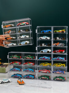 Acrylic Dustproof Storage Box for 1:64 Firewheel Mini Car Model Display Box Alloy Material Suitable for Living Room