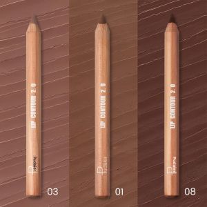 Bộ Chì Kẻ Môi Pudaier 3 Màu Nâu Lì Lâu Trôi Dễ Tán Chống Nước Tạo Hình Môi Lựa Chọn Quà Tặng Ngày Valentine