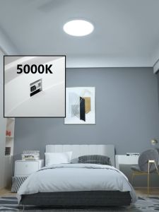 48W Tricolor Led Panel Light Anti-mosquito Dust-proof Waterproof Nordic Surface Ceiling Lamp Round Downlight