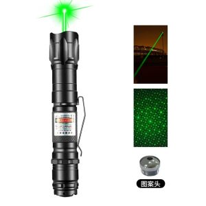 YTYIN | (Do Not Provide Batteries)Green Laser Pointer Teaching Tool Pet Automatic Cat Toys Laser Focus Adjustable Lazer Pen