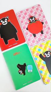 สมุดบันทึก Double A x Kumamon สมุดโน้ตมีเส้น ขนาด A5 40 แผ่น