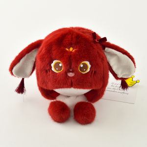 Thickened Plush Baby Hat Autumn Winter Style for Boys And Girls Cute Warm Infant Winter Cap Non-Reflective round Top Design