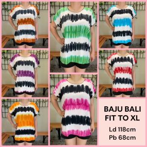 PROMO MURAH !!!! BAJU BALI|ATASAN SANTAI WANITA ALL SIZE ASW/PELANGI REAL PICT