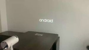 Xiaomi HY300Pro โปรเจคเตอร์ 4K Android สมาร์ท 11.0 LCD Ultra HD 8000 Lumens 5G WIFIบลูทูธโฮมเธียเตอร์ มินิโปรเจคเตอร์สามารถเชื่อมต่อโทรศัพท์มือถือ / แท็บเล็ต / คอมพิวเตอร์