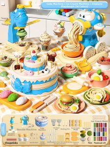 WANJUTEGONGDUI | Role Play Kitchen Toys 3-6 Years